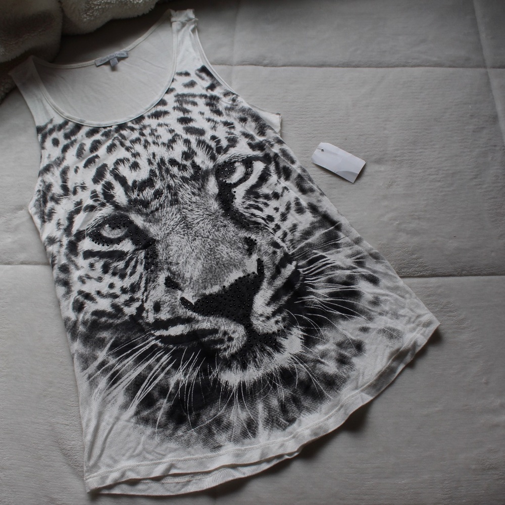 leopard tank top